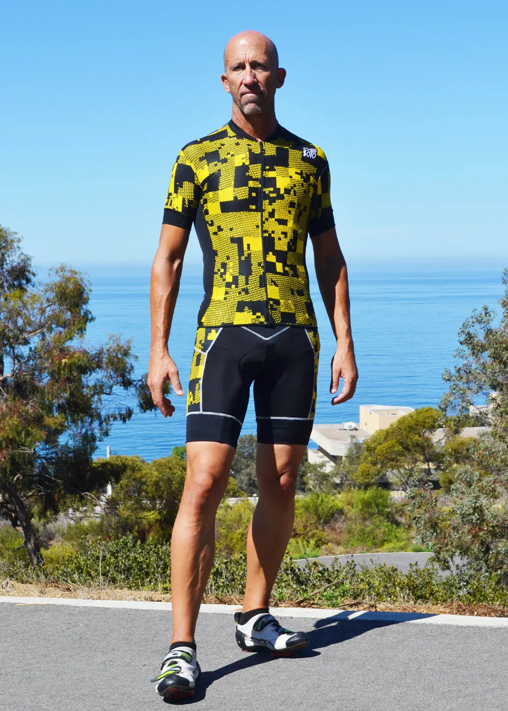 Remera con cierre completo y enfriador de piel para hombre (BYO, crea la tuya)
