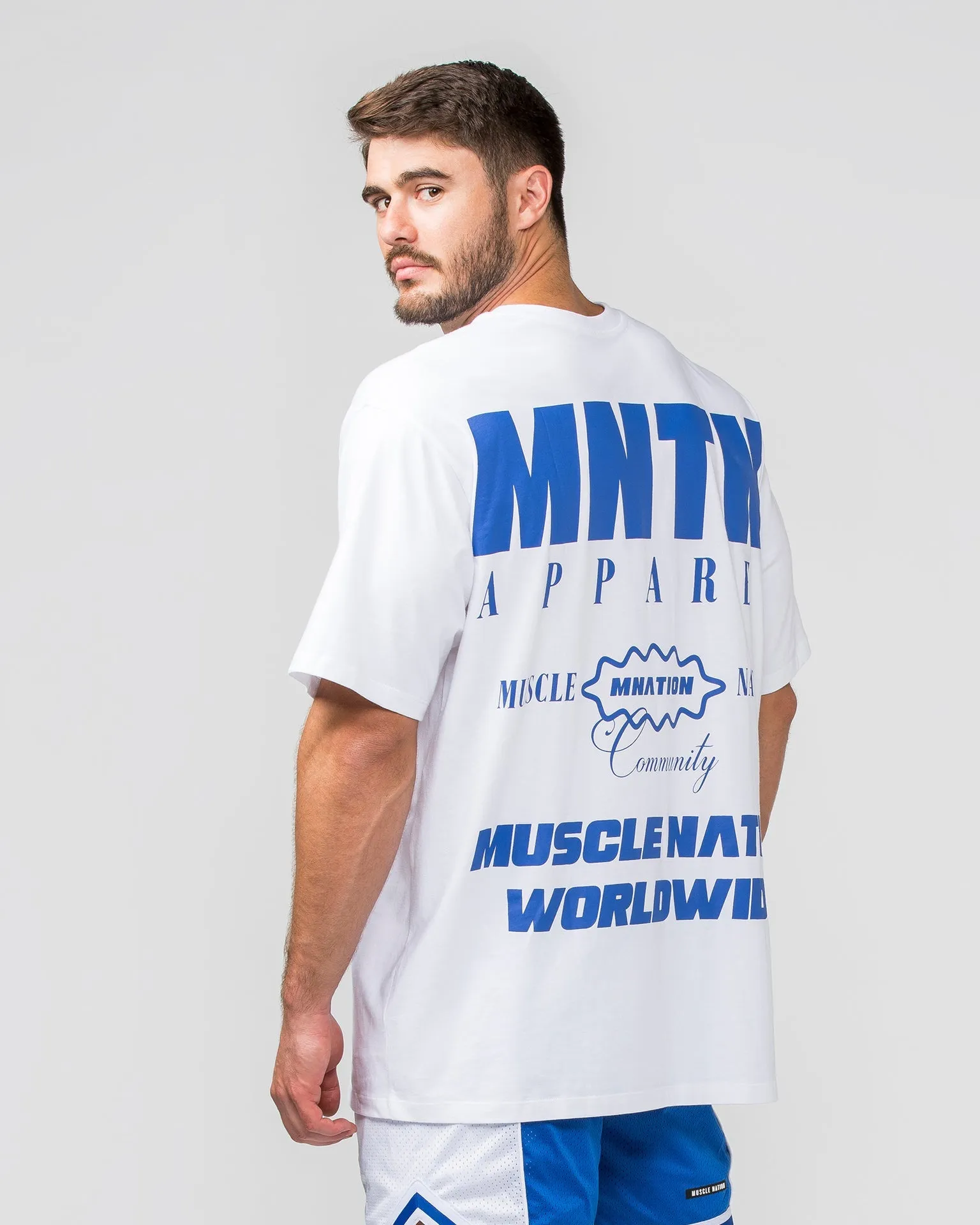 Represent Oversized Tee - White
