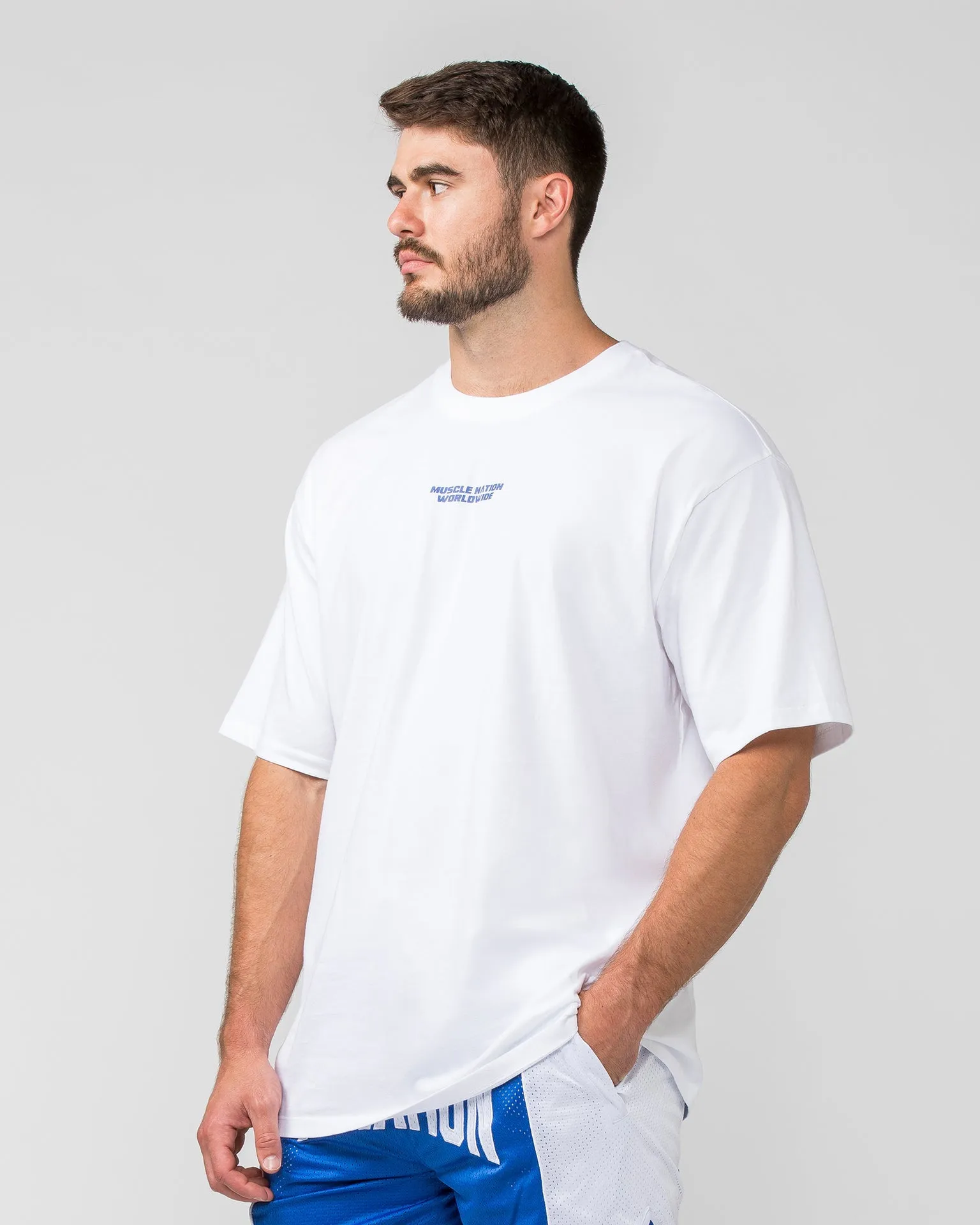Represent Oversized Tee - White