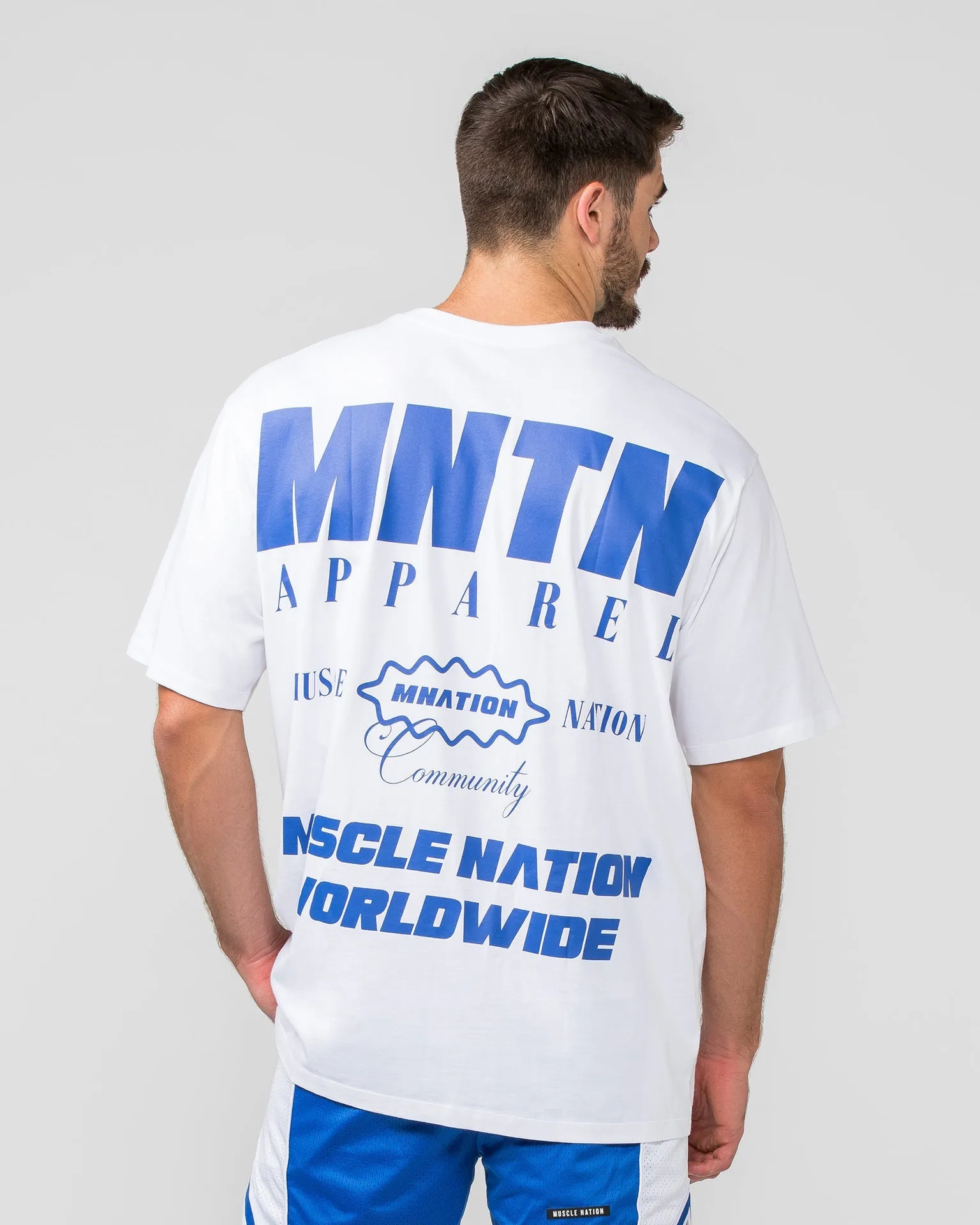Represent Oversized Tee - White
