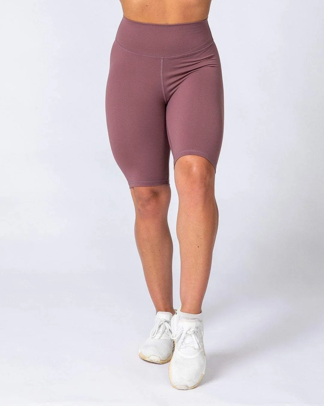 Signature Referee Length High Waist Scrunch - Dusk