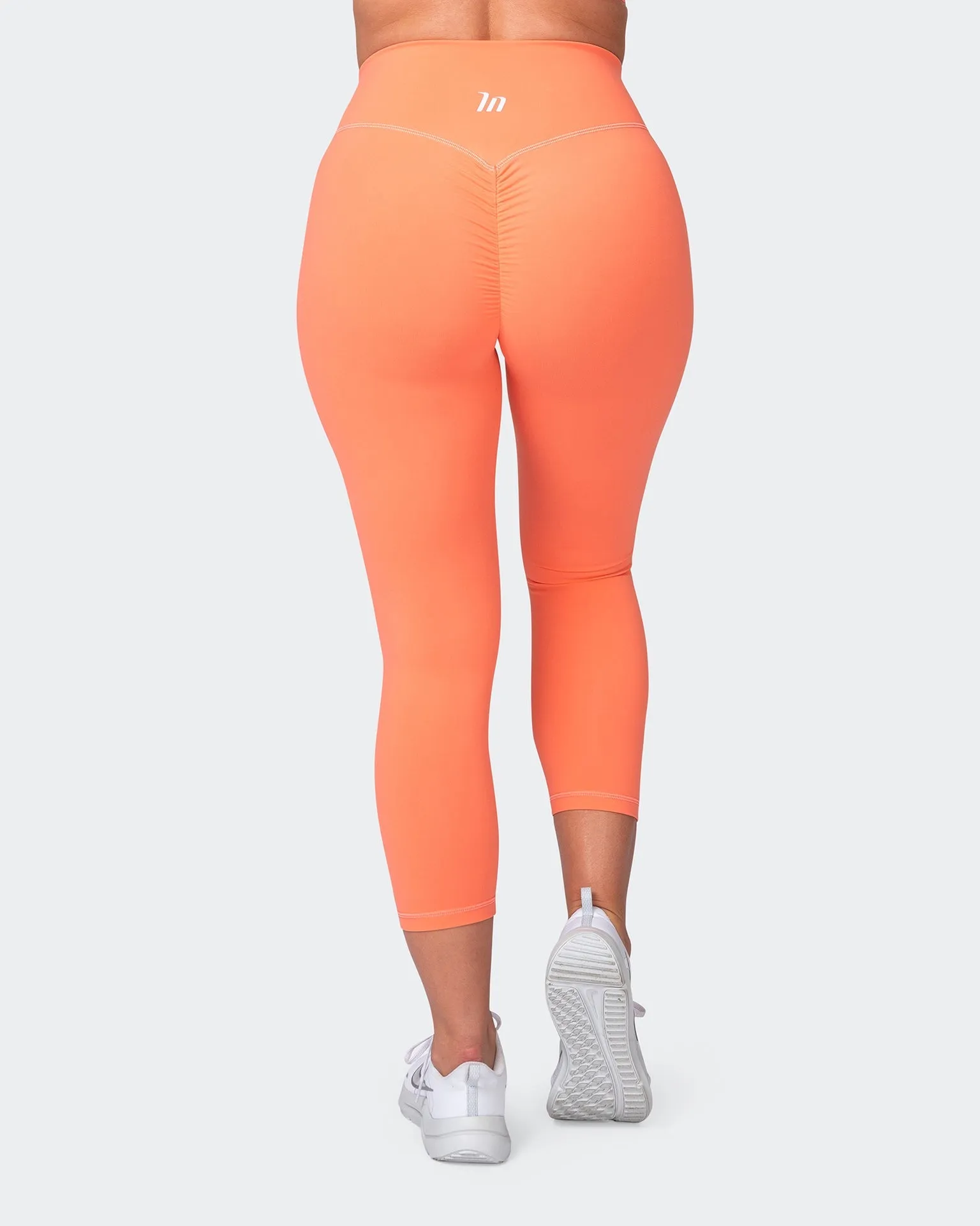 Signature Scrunch 7/8 Leggings - Hot Coral