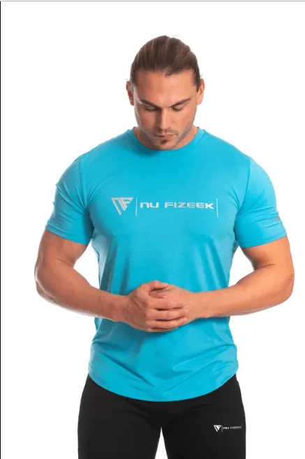 SIGNATURE TEE - BLUE