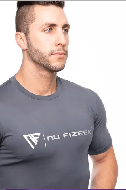 SIGNATURE TEE - GREY