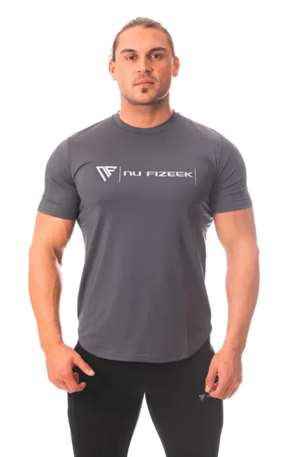 SIGNATURE TEE - GREY
