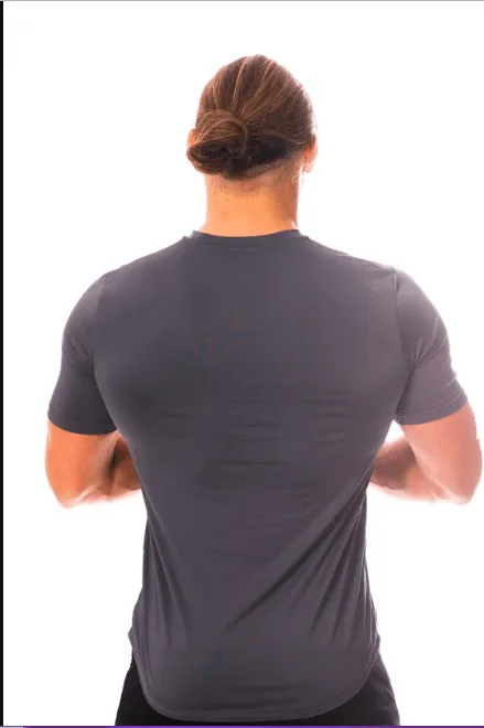 SIGNATURE TEE - GREY