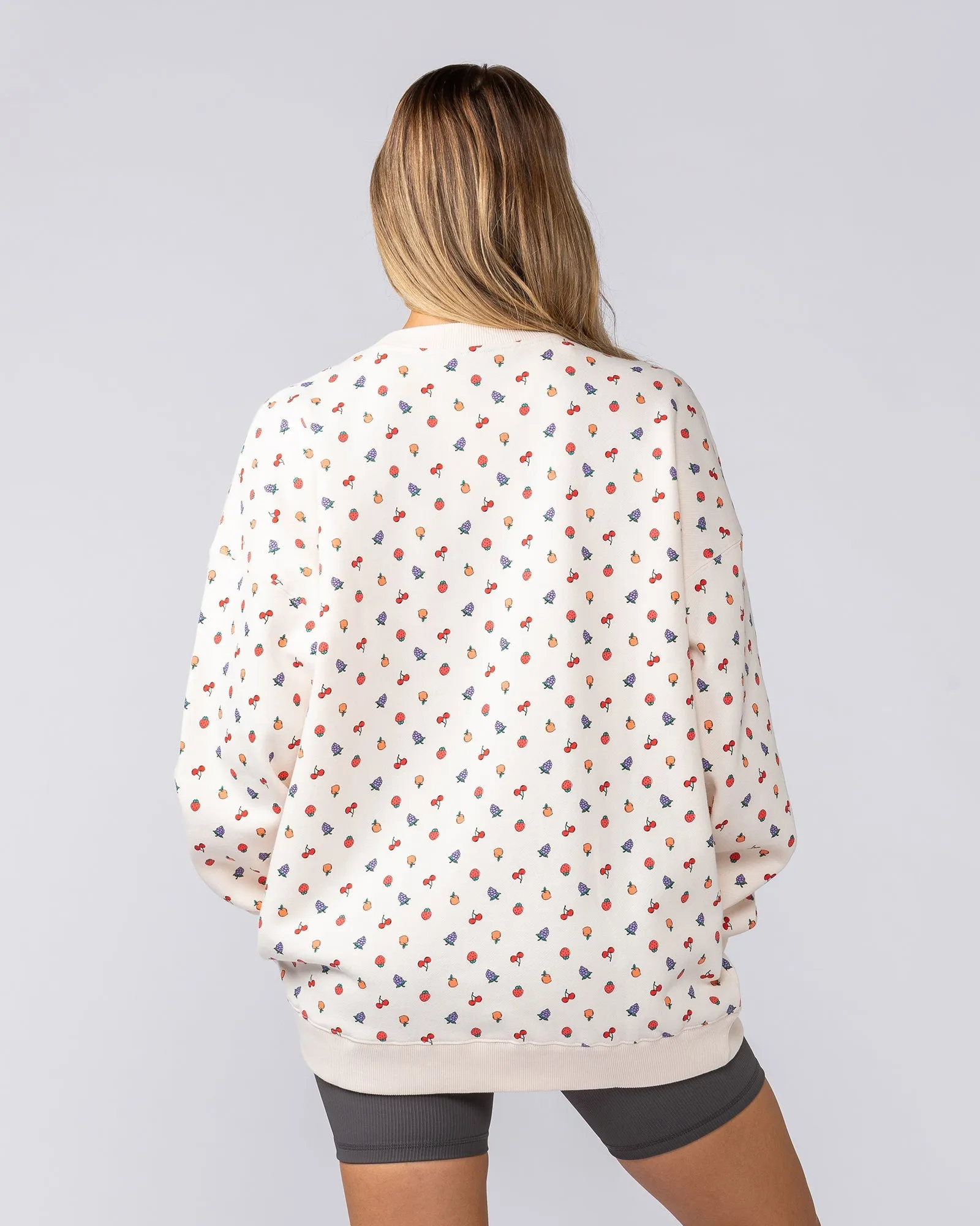 Smoothie Oversized Pullover - Smoothie Print