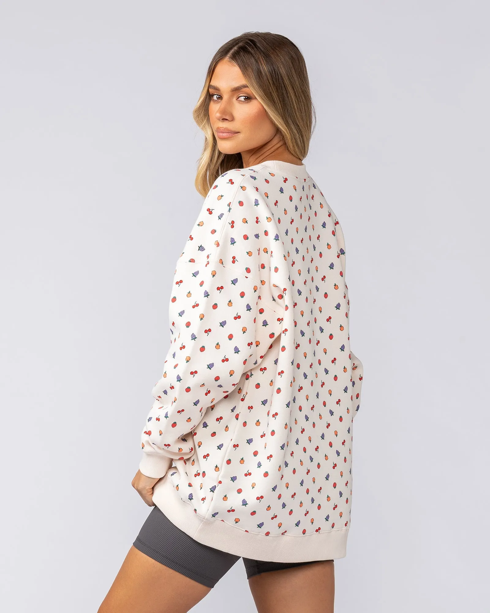 Smoothie Oversized Pullover - Smoothie Print