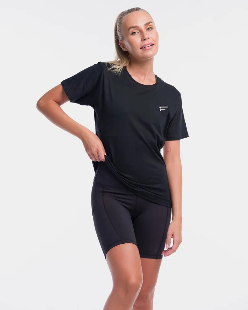 Sponsor Crest Tee - Black