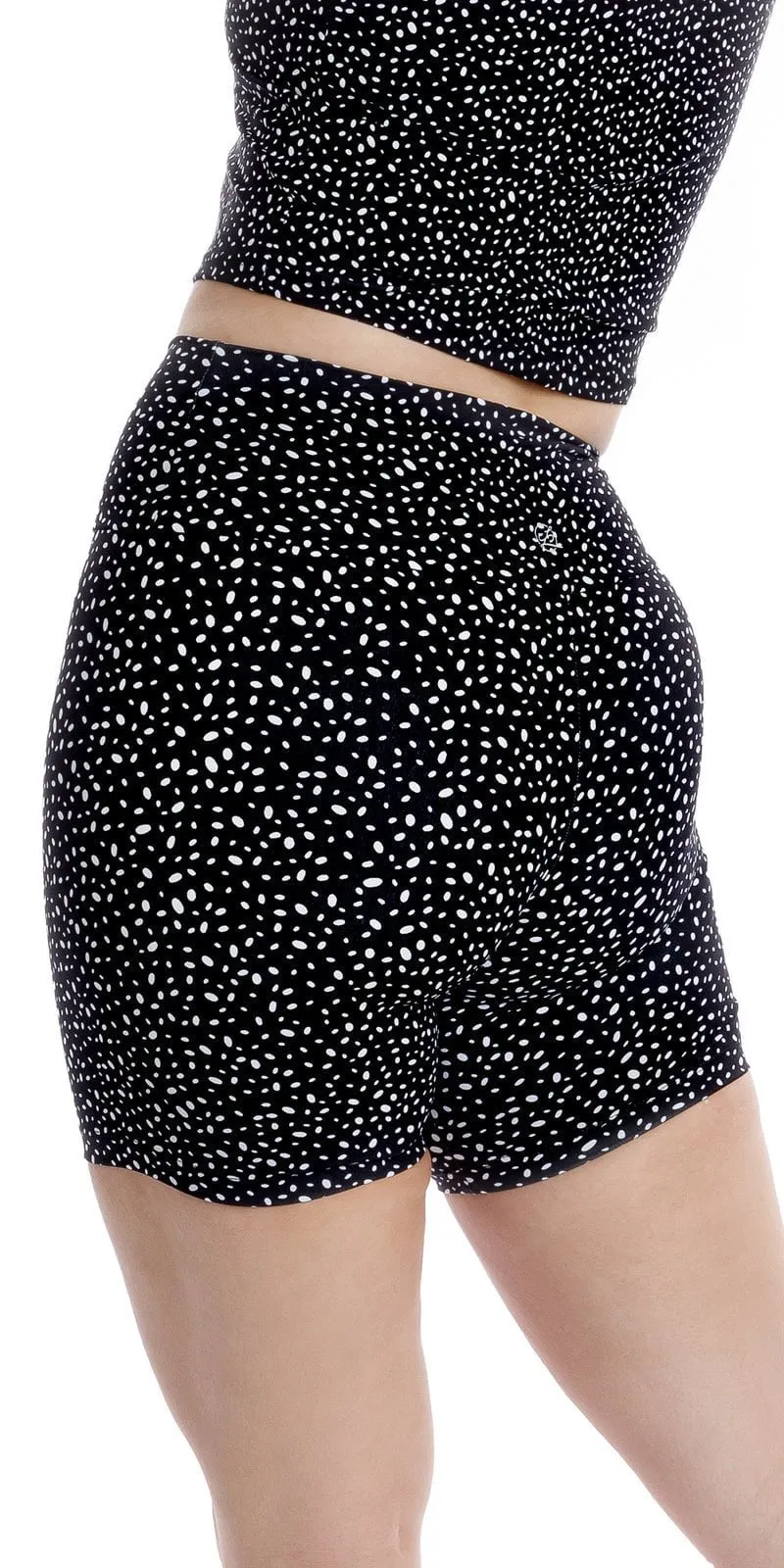 Star Dust Body Luxe Midi Shorts