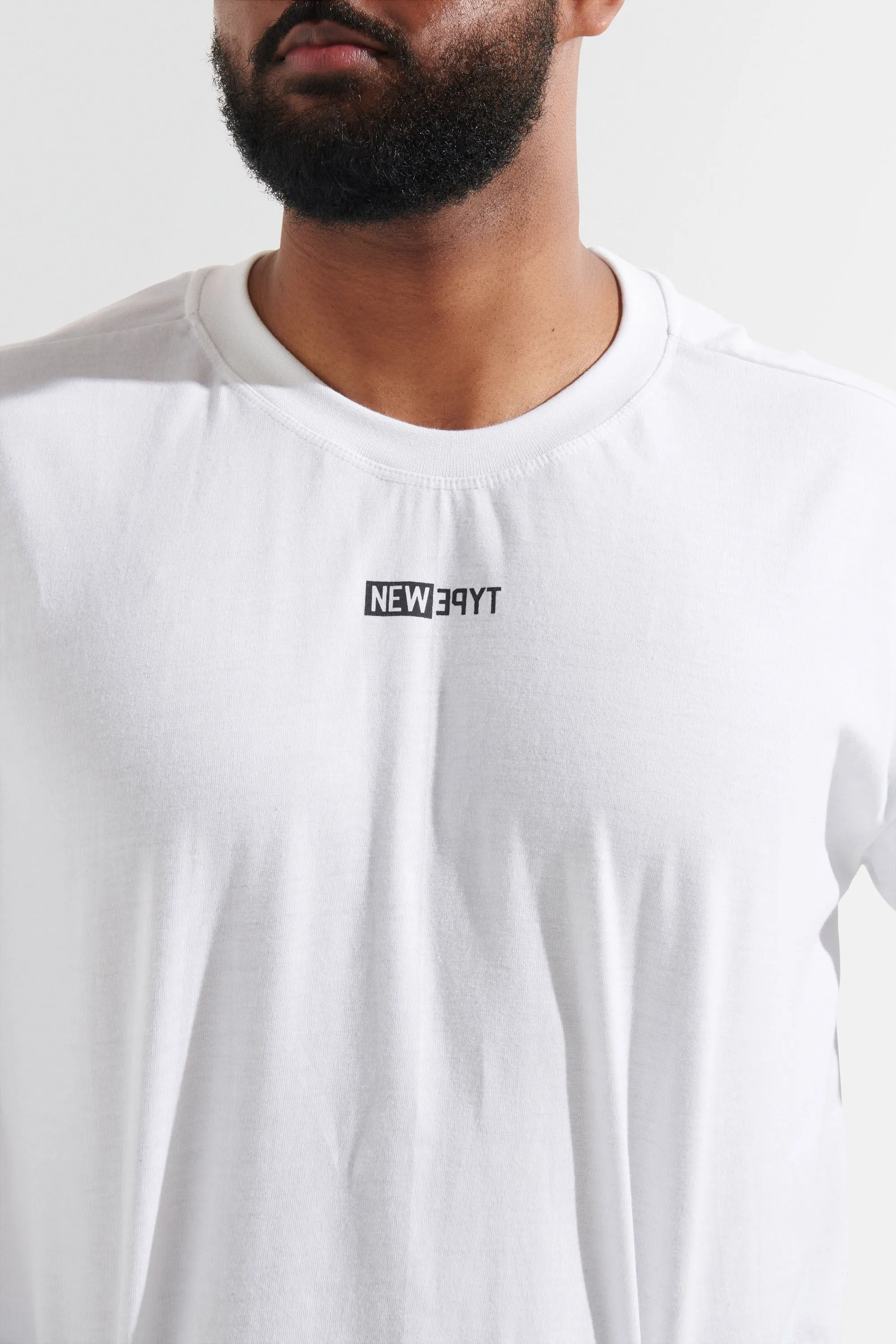 Statement Oversized Tee - White