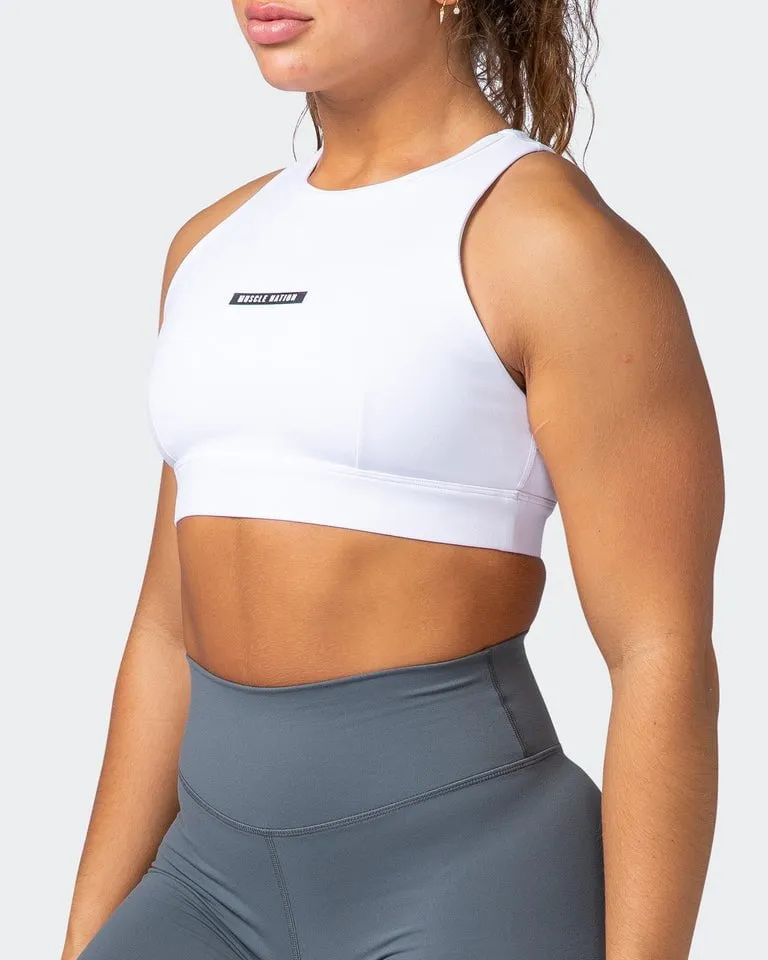 Step Up Bra White
