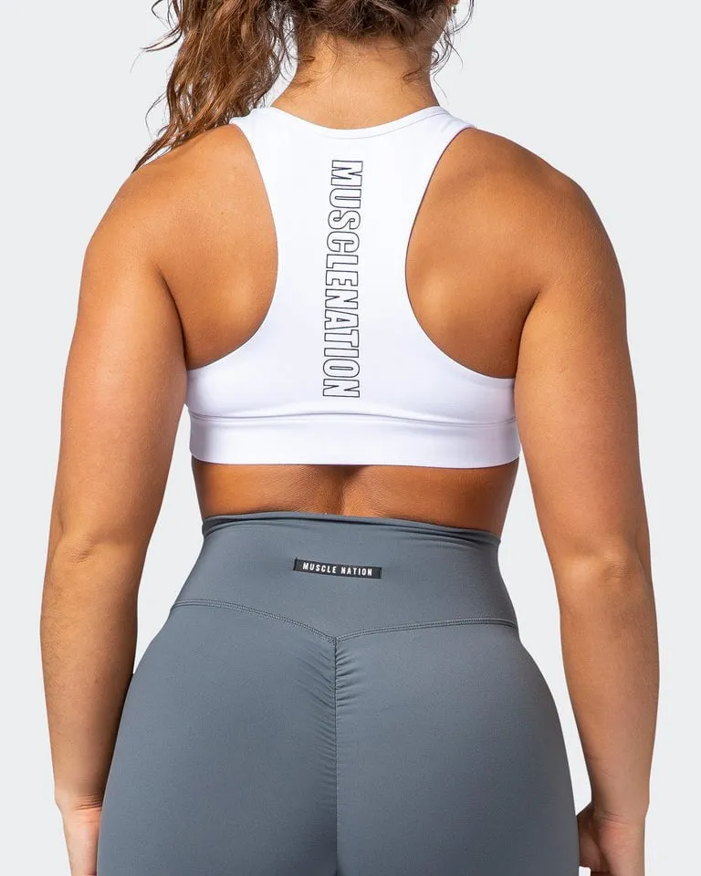 Step Up Bra White