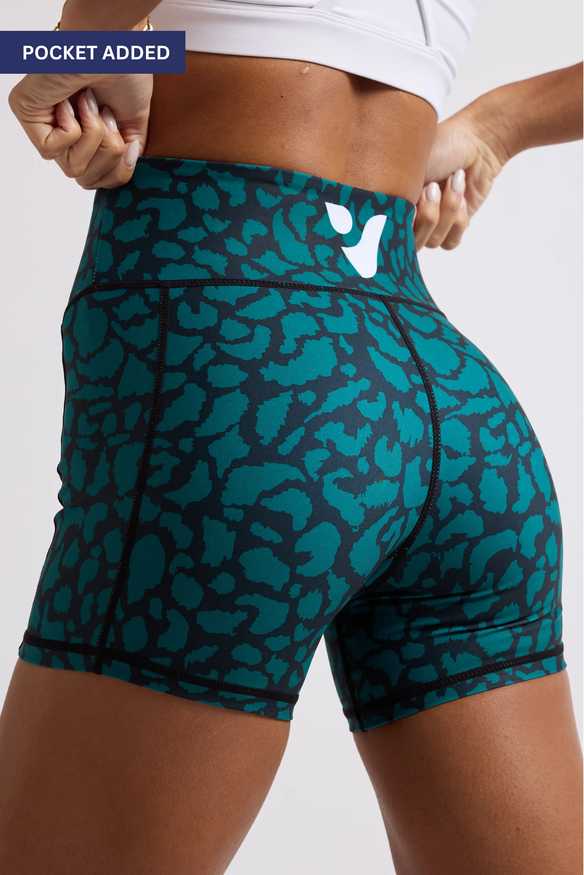 Teal Leopard 5"