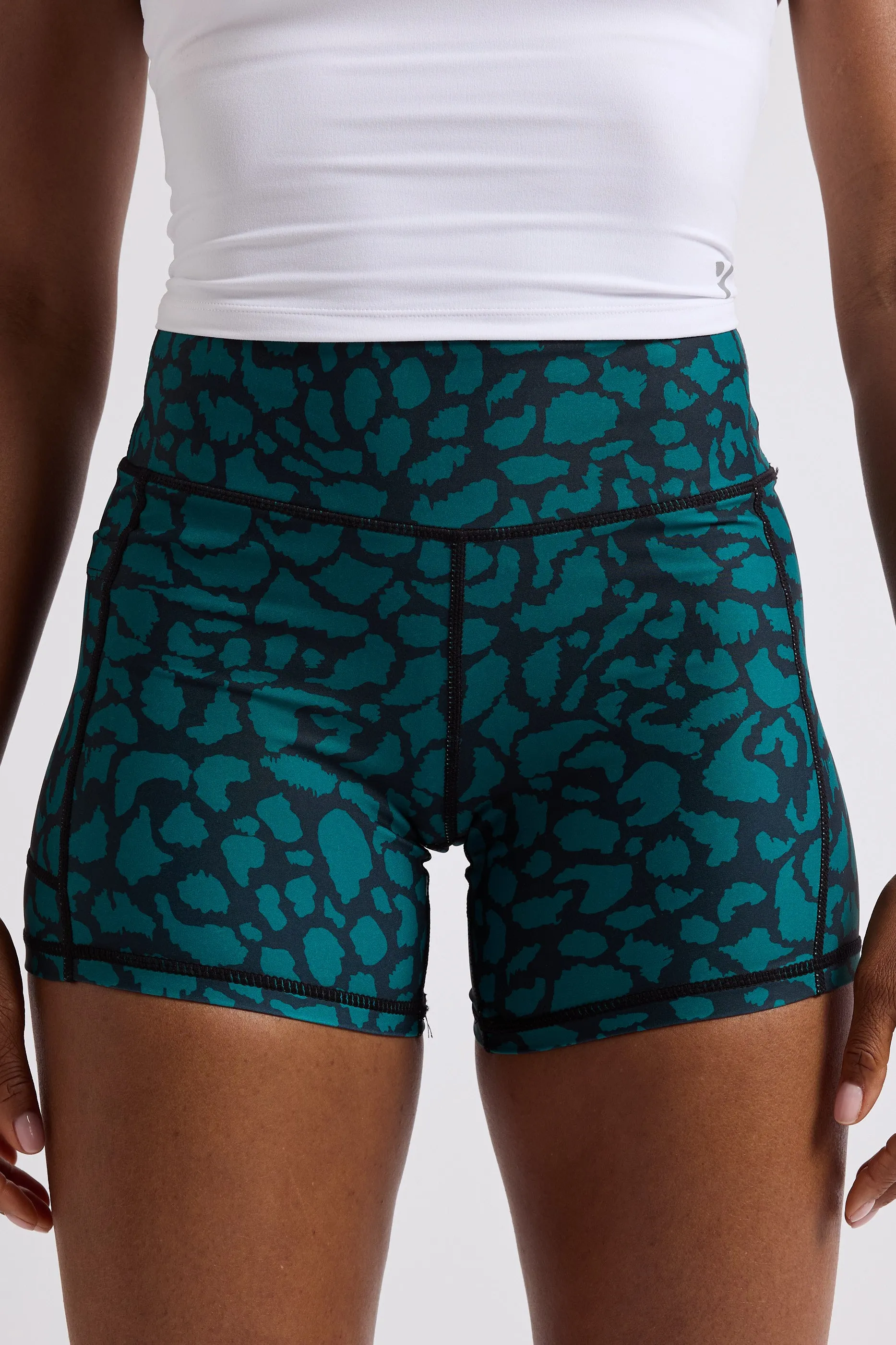 Teal Leopard 5"