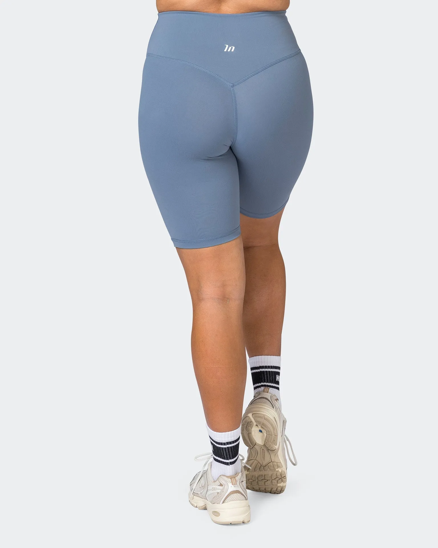 Ultra Signature Referee Length Shorts - Stone Blue
