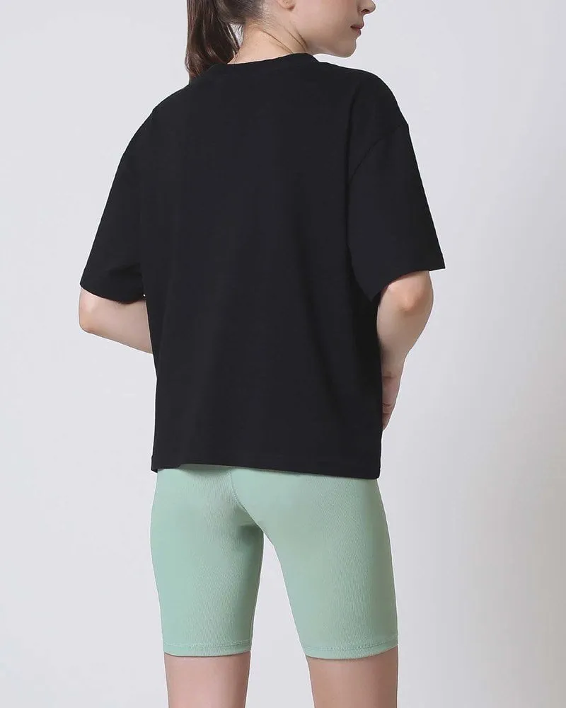 Varsity Tee - Black/Green