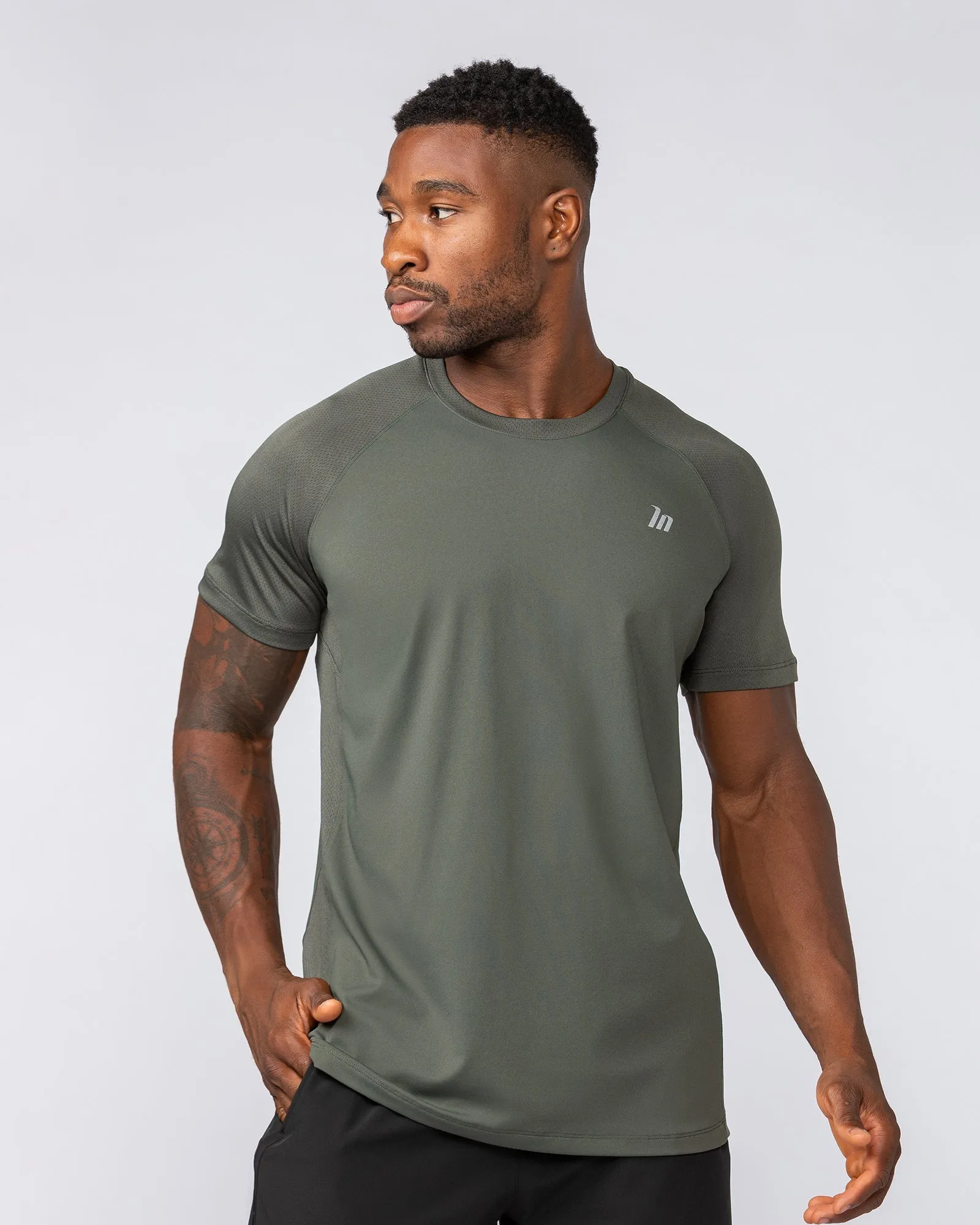 Ventilation Tee - Dark Khaki