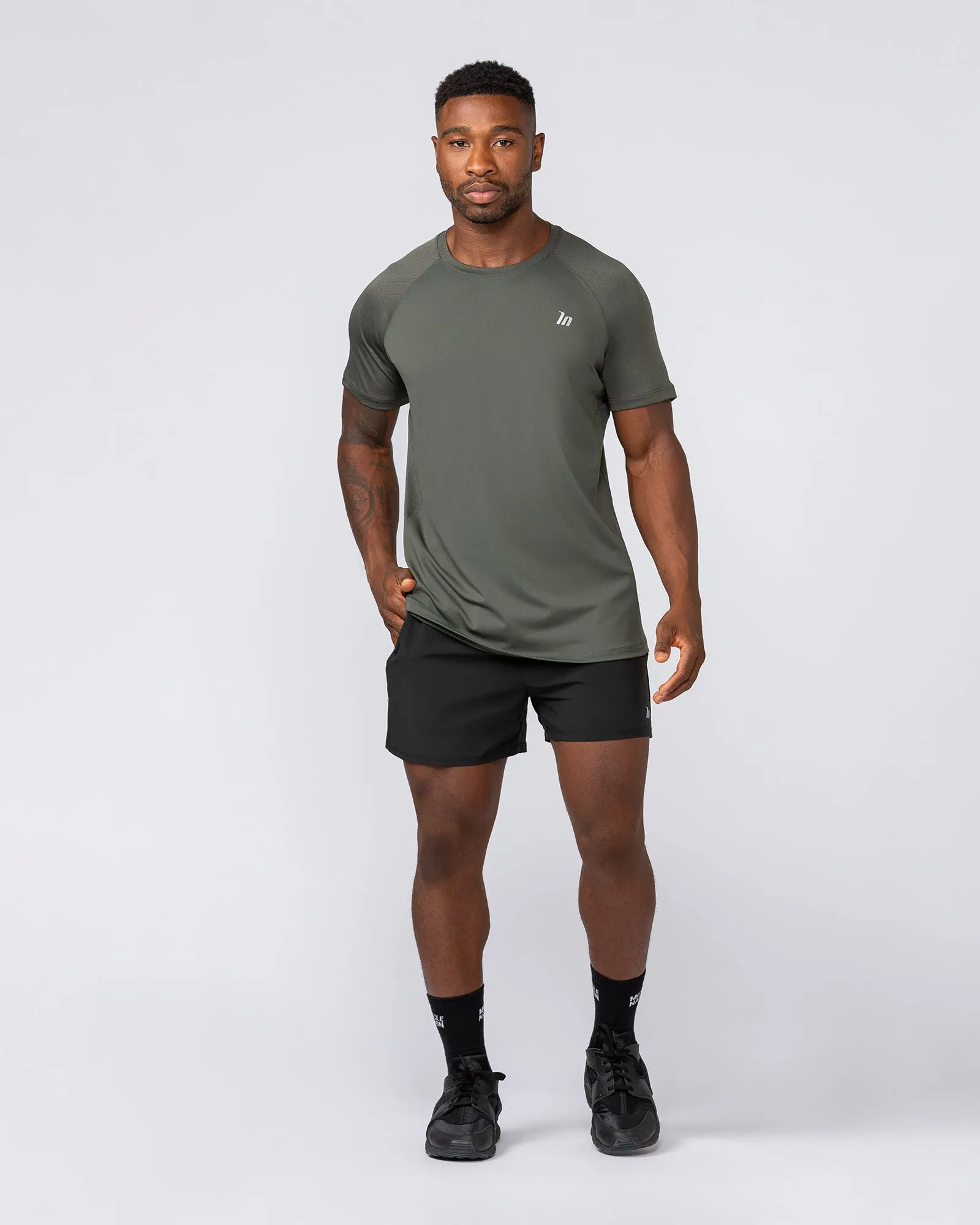 Ventilation Tee - Dark Khaki