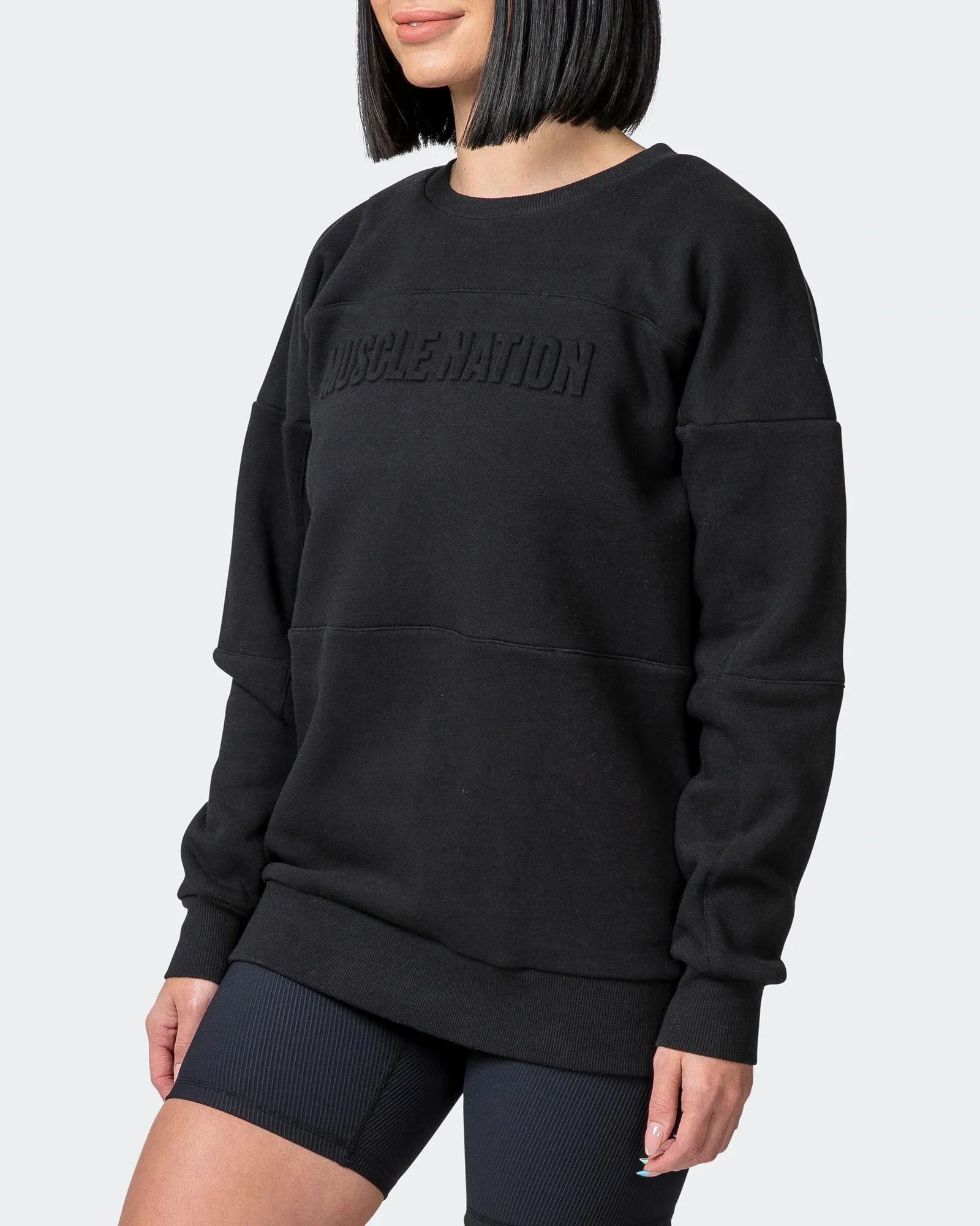 WOMENS LOUNGE JUMPER Black