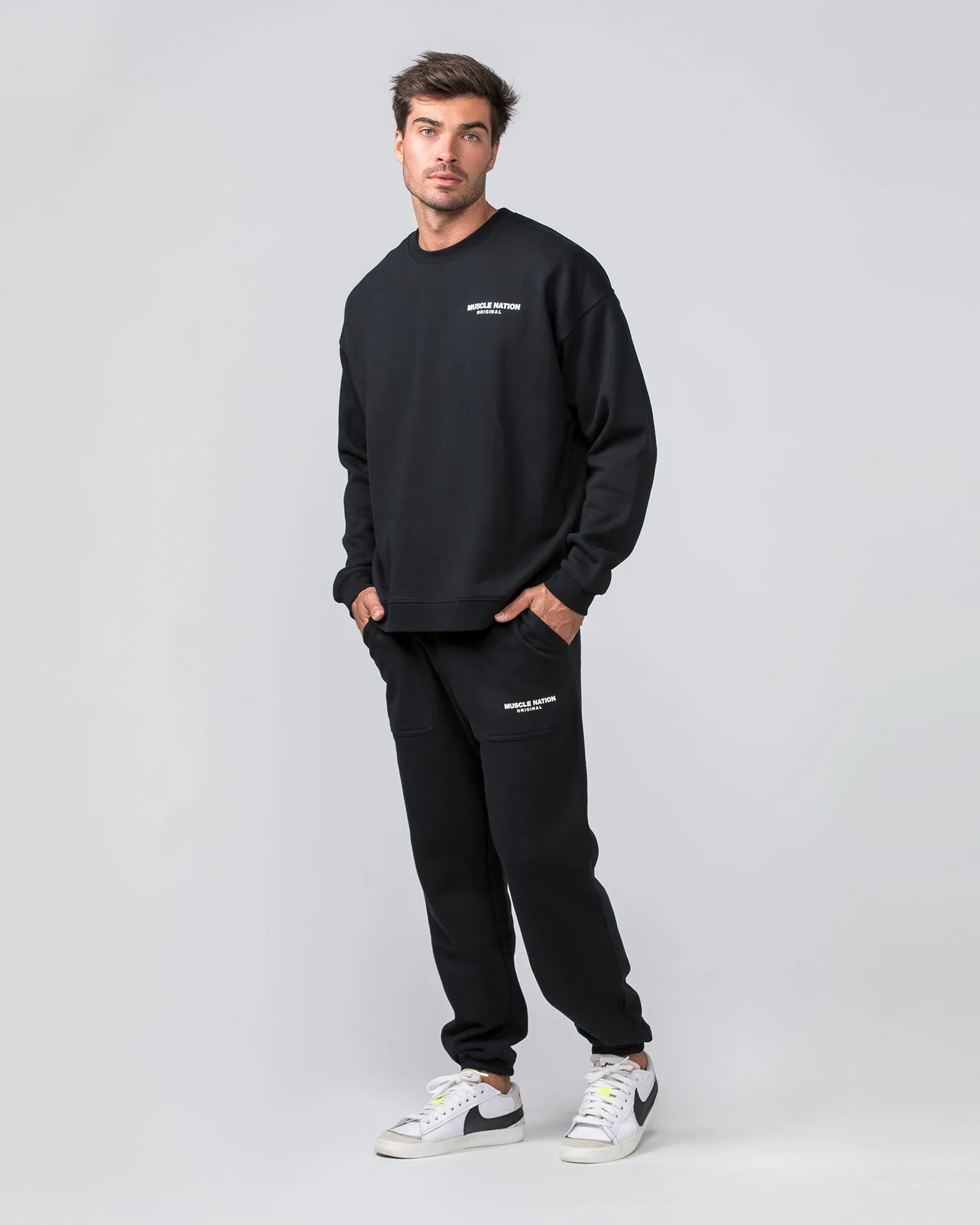Worldwide Trackies - Black