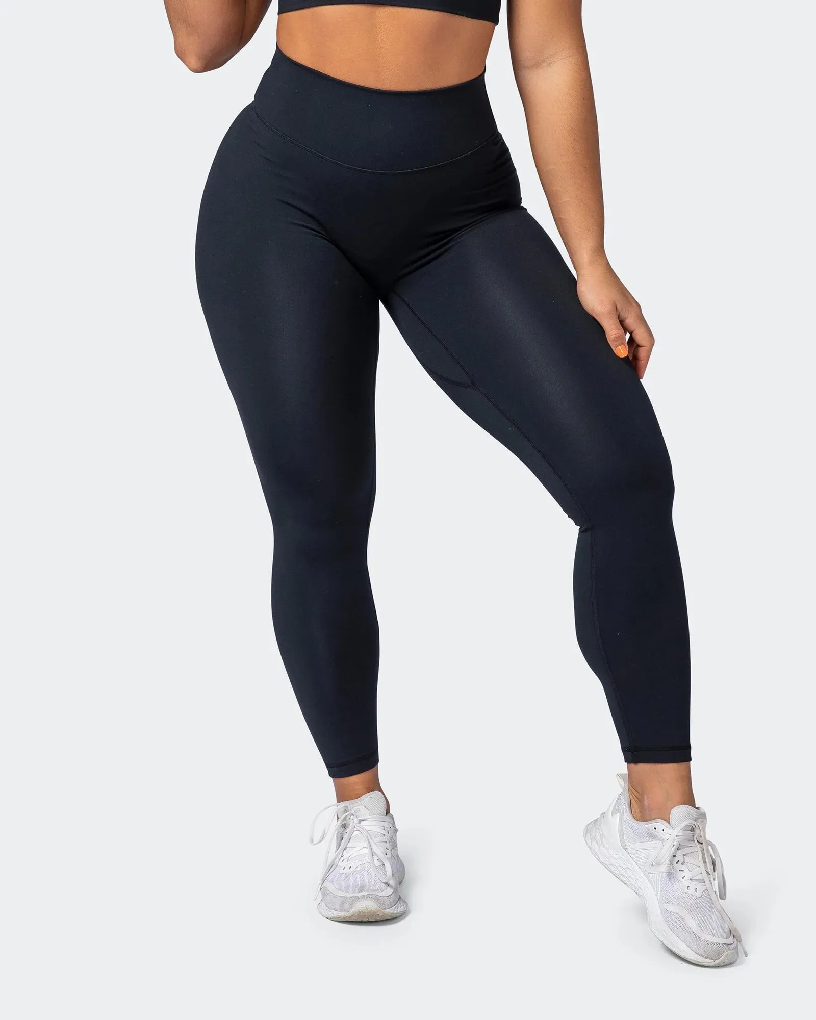 Zero Rise Everyday Ankle Length Leggings - Black