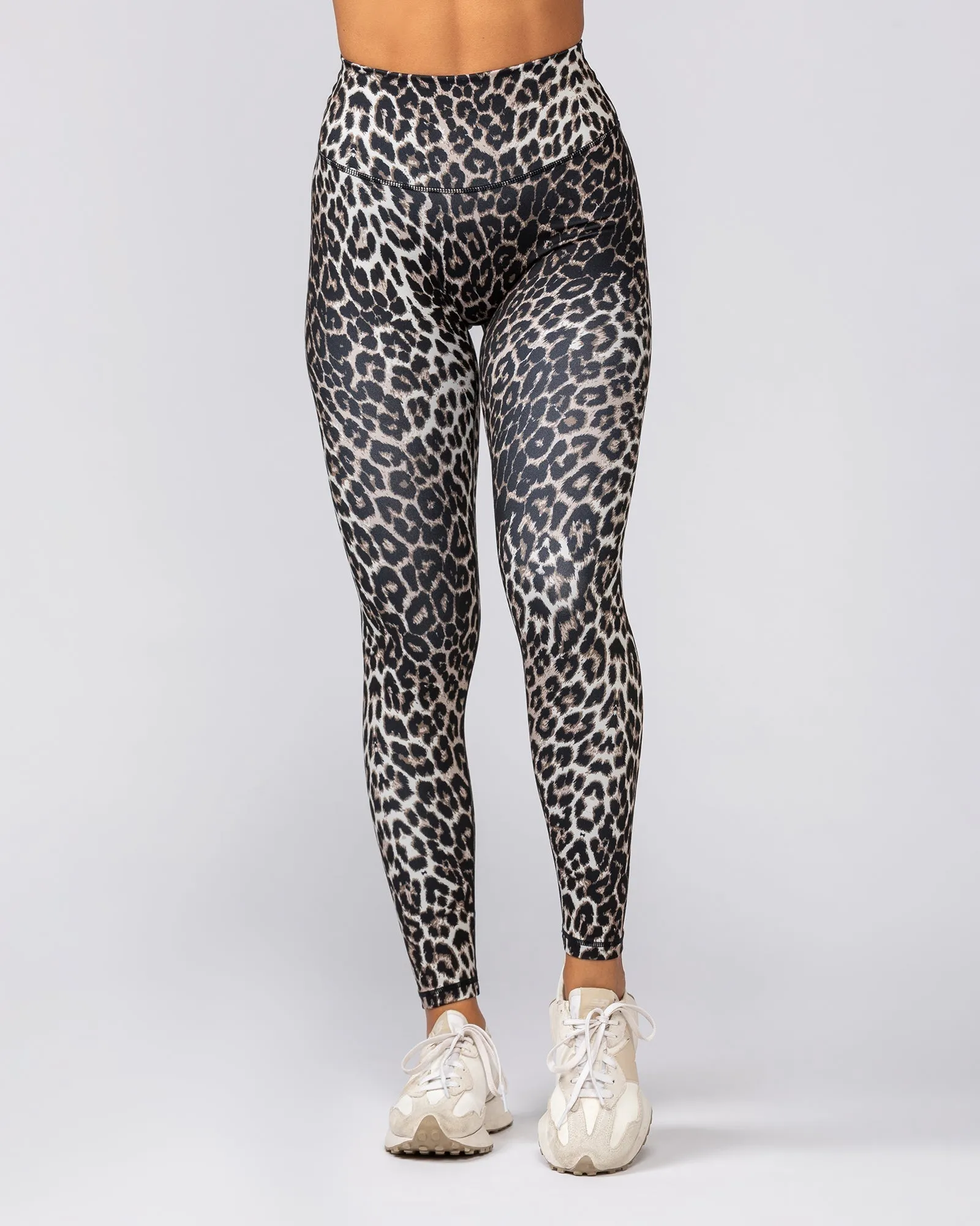 Zero Rise Everyday Ankle Length Leggings - True Leopard Print