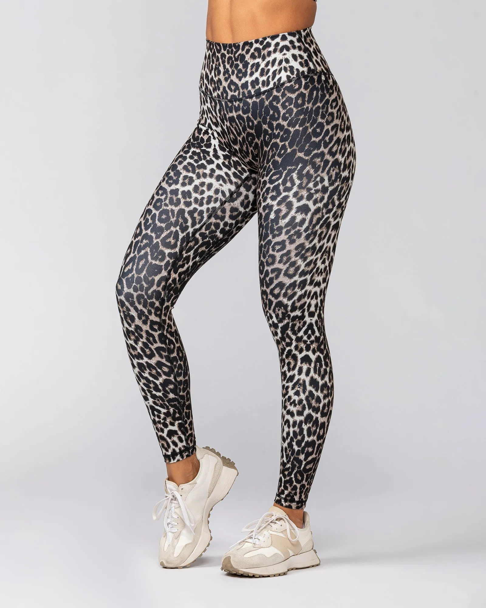 Zero Rise Everyday Ankle Length Leggings - True Leopard Print