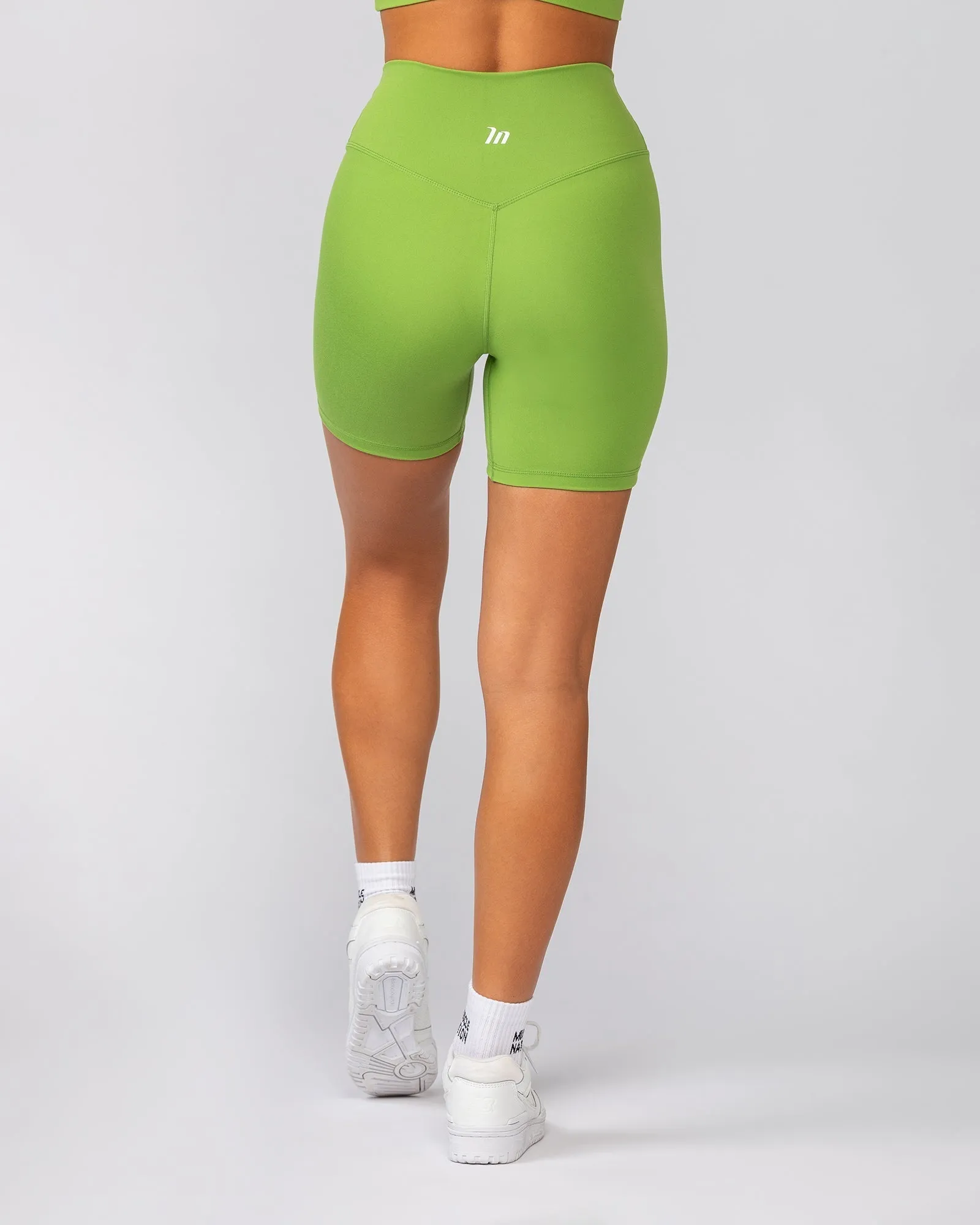 Zero Rise Everyday Bike Shorts - Kiwifruit