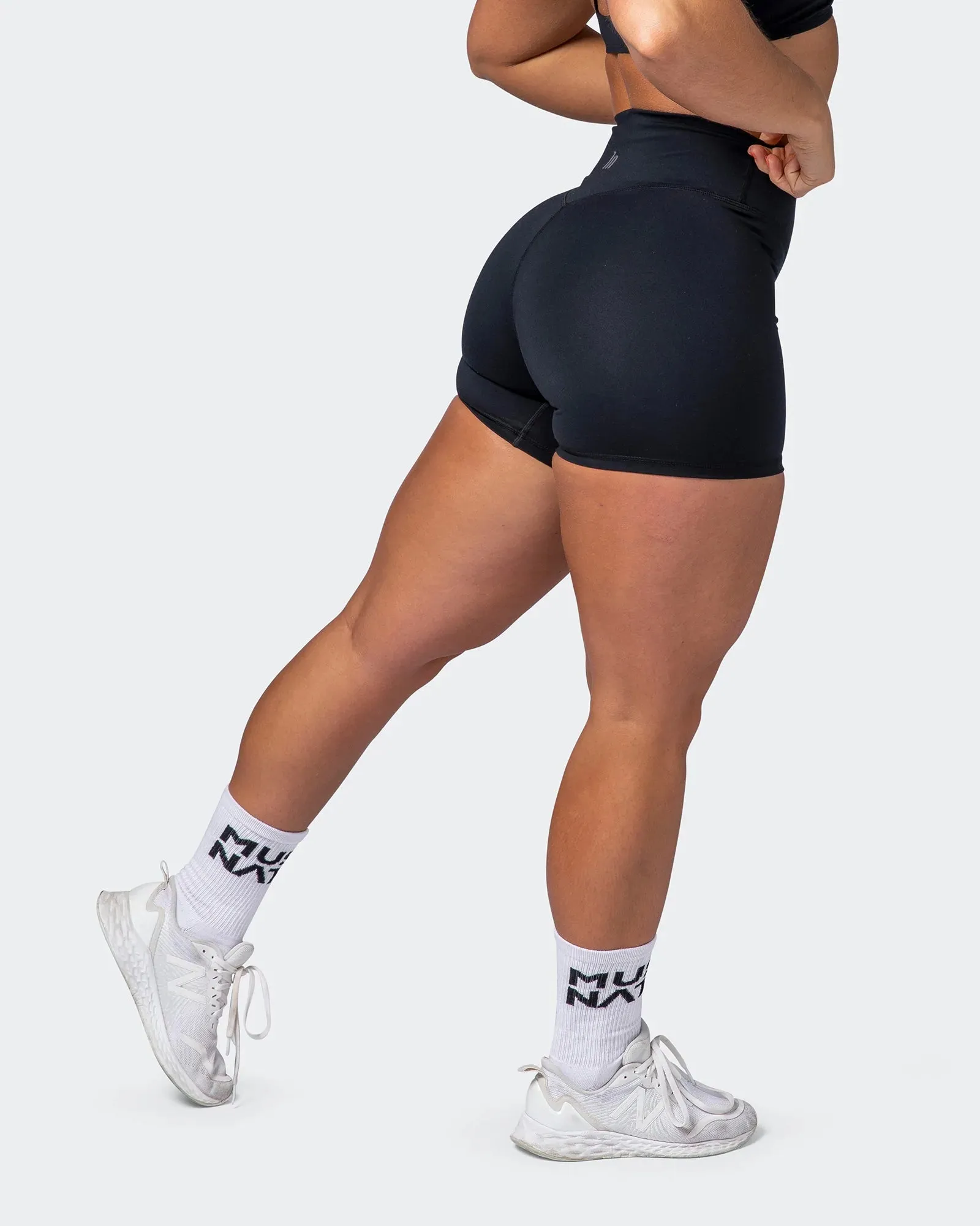 Zero Rise Everyday Midway Shorts - Black