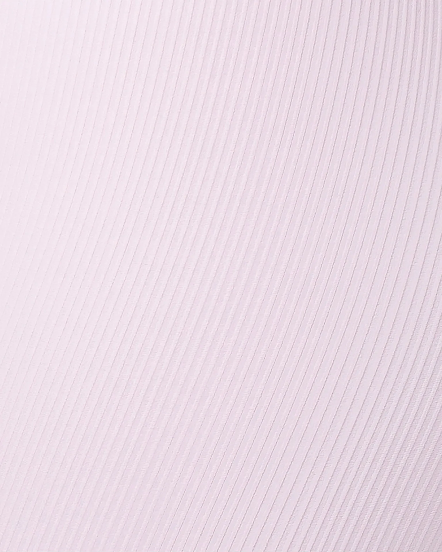 Zero Rise Rib Midway Shorts - Baby Pink