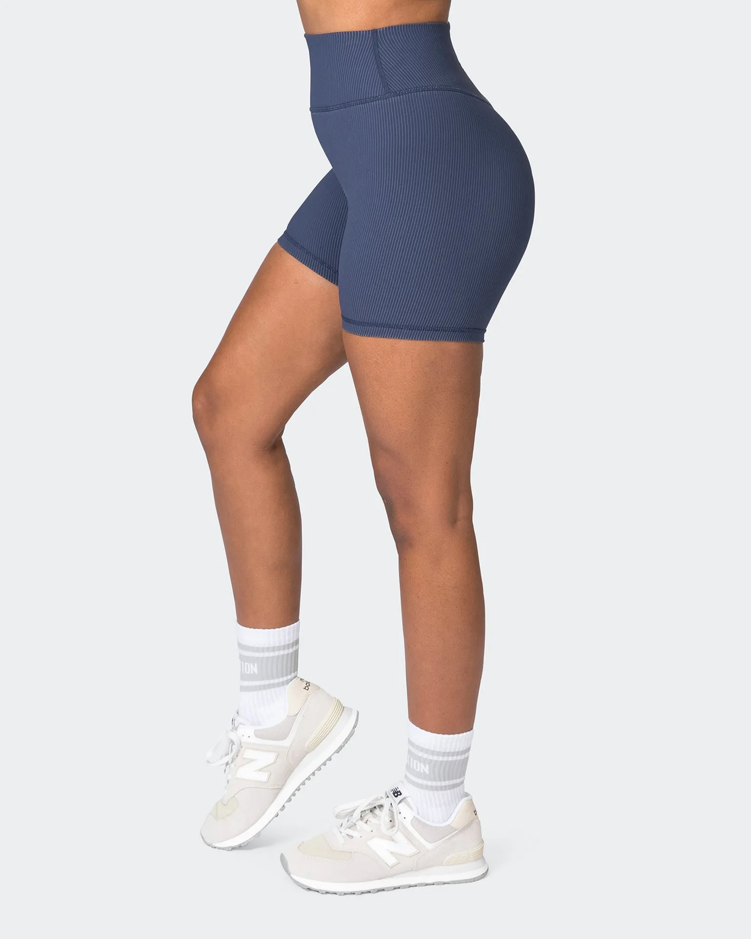 Zero Rise Vintage Rib Midway Shorts - Washed Spellbound