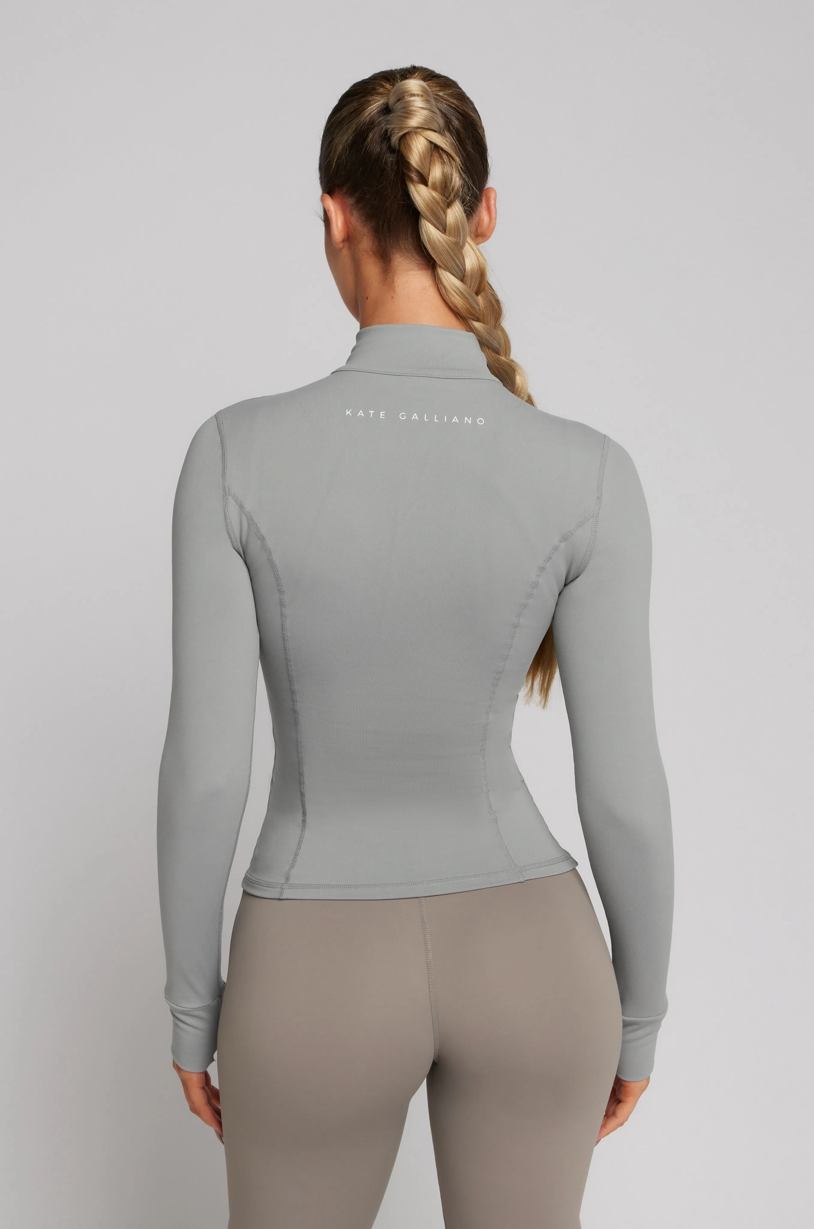 Zip Jacket - Light Grey